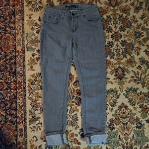 BDG Gray Cropped Jeans ANKLE CIGARETTE